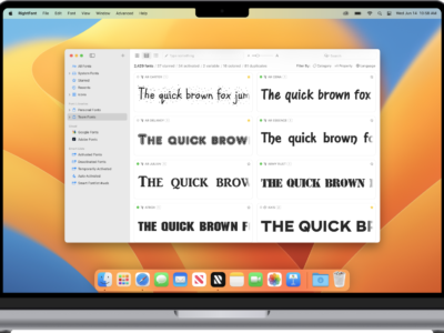 【管理人愛用】Mac用フォントマネージャーアプリ「RightFont 8.0」がNew Yearセールで20%オフ