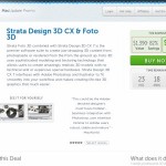Strata Design 3D CX & Foto 3D が82%オフの$249で販売中