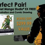 Poser 9 を買うと Manga Studio EX 4 が無料で貰えるキャンペーン